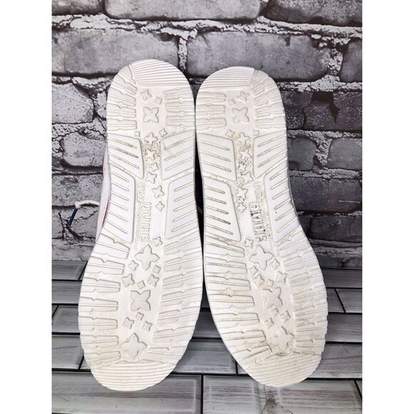 Hey Dude Wally Patriotic American Flag Casual Slip On Men Sz 12M US/45 USA - Picture 9 of 16